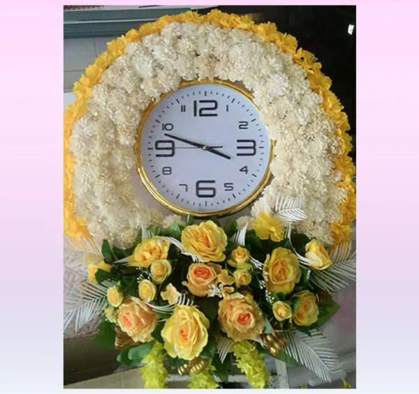 พวงหรีดนาฬิกา PC3