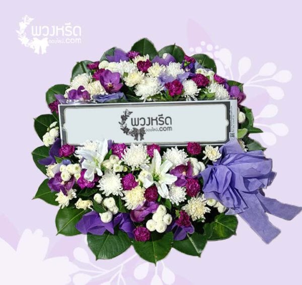 พวงหรีดดอกไม้สด-1500-framed