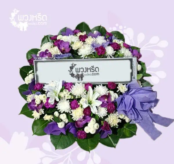 พวงหรีดดอกไม้สด-1500-framed