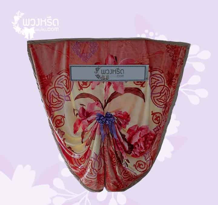 พวงหรีดผ้าเต็ก